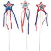 USA Patriotic Wand Craft Kits for 4th of July (Makes 12) Crafts for Kids and Fun Home Activities