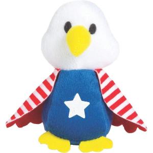 Fun Express – Plush Bald Eagles for Fourth of July – Toys – Plush – Stuffed Non Animal – Fourth of July – 12 Pieces