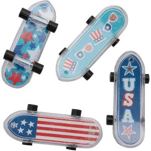 Fun Express Patriotic Mini Skateboards – 36 Pc
