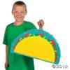 Big Taco Pinata – 20 Inch Long – Fiesta and Cinco de Mayo Party Supplies
