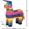 Fiesta Bull Pinata (15.25 x 5.5 x 18 Inches) for Cinco de Mayo, Birthday, Taco, Luau, Mexican theme Party Supplies or decoration or carnivals