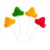 Fun Express Sombrero Suckers (Individually wrapped set of 12) Fiesta and Cinco de Mayo Candy – Multi Color