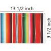 Serape Fiesta Placemats (Set of 50) Cinco de Mayo Party Supplies Multicolor