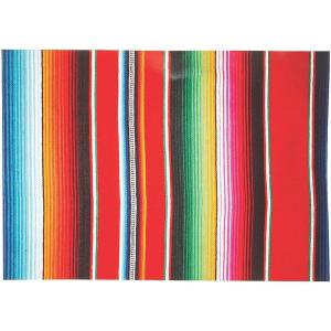 Serape Fiesta Placemats (Set of 50) Cinco de Mayo Party Supplies Multicolor