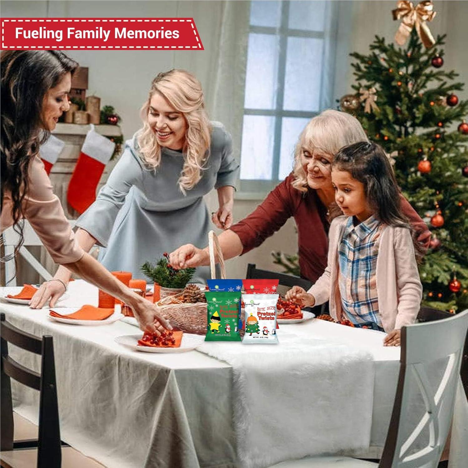 imageFun Express Mini Pretzels Individual Bags Bulk Snacks 48 Individually Wrapped Pretzel Snack Packs for Classroom Office ampamp School NutFree Healthy Kids Snacks for Halloween Party Food ampamp Celebrations