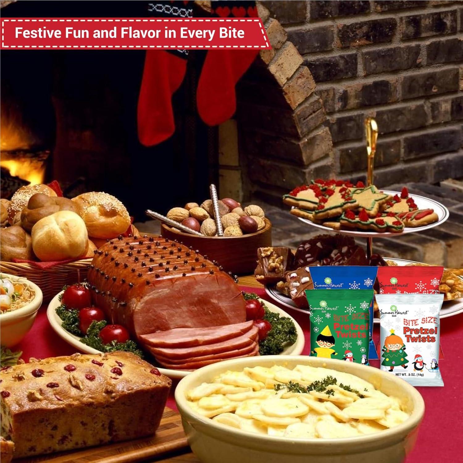 imageFun Express Mini Pretzels Individual Bags Bulk Snacks 48 Individually Wrapped Pretzel Snack Packs for Classroom Office ampamp School NutFree Healthy Kids Snacks for Halloween Party Food ampamp Celebrations