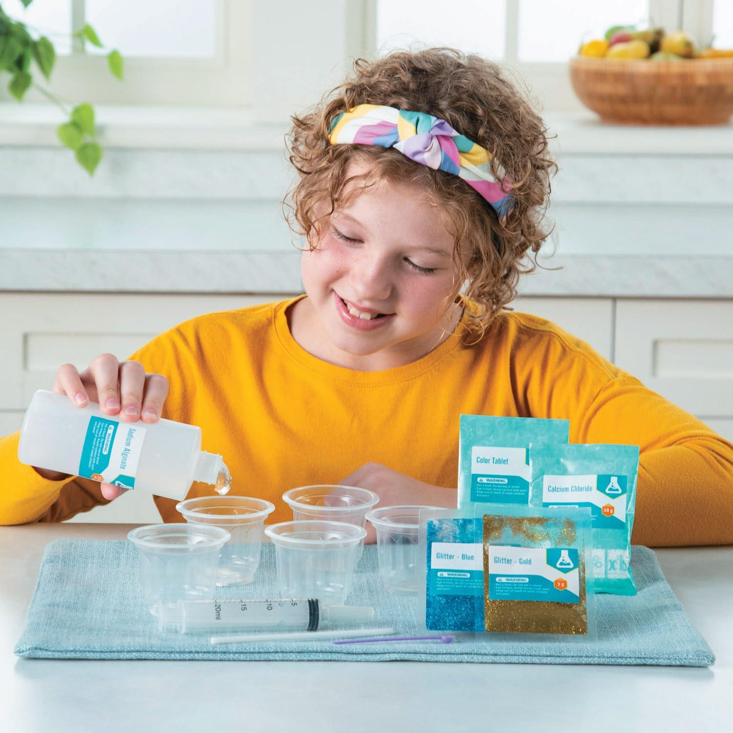 imageFun Express Rainbow Worms ampamp Beads Slime Kit  Create Colorful Slime with Rainbow ampamp Beads  Explore Creativity with Worms ampamp  Colorful Slime Making Kit for Children