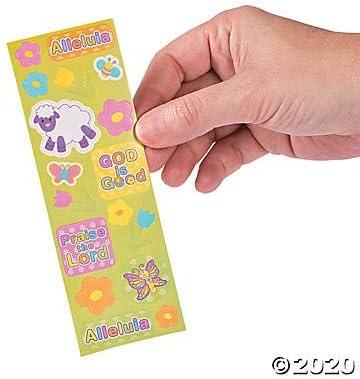 imageReligious Sticker Assortment Bulk Set of 100 Sheets Sunday School Supplies