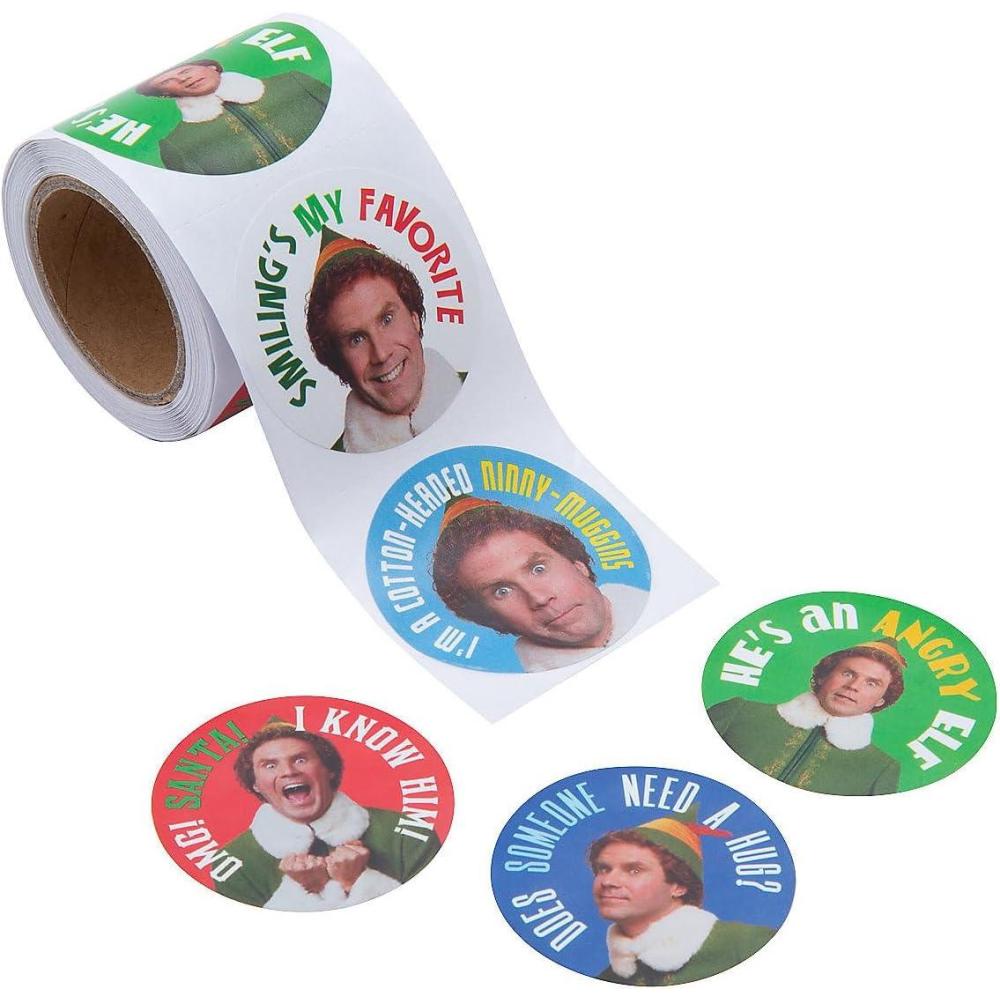 imageBuddy The Elf Sticker Roll  100 Pieces