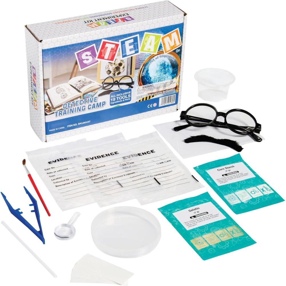 imageFun Express Steam Detective Training Camp  Interactive Science ampamp Mystery Kit for Kids  FunFilled Training Camp for Aspiring Young Detectives  Explore Science Technology ampamp Mystery