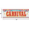 Carnival Welcome Party Banner – 6 Feet Long – Circus Party Supplies