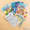 Fun Express Bible Activity Pads (12 Books of 48 Pages Each) Sunday School Supplies