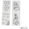 Fun Express Bible Activity Pads (12 Books of 48 Pages Each) Sunday School Supplies