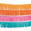 Fun Express Fiesta Fringe Garland for Cinco de Mayo Party Hanging Decor Garland – VBS Vacation Bible School Supplies/Decor 4 Pieces