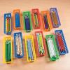 Fun Express Personalized Pencils (Gold), 24 Pieces, Teaching, Writing, Branded, Office Supplies(Green)