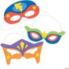 Fun Express Superhero Foam Mask Craft Kit – VBS Vacation Bible School Supplies/Decor – Makes 12 – DIY Crafts for Kids and Home, Party Activities