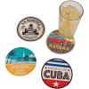 Cuban Print Coasters (Set of 12) Havana Nights Party Supplies