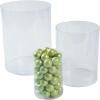 Fun Express Clear Plastic Cylinders (set of 6 in 3 sizes) Great for Wedding, Party Supplies, Containers & Boxes