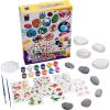Fun Express DIY Rock Painting Kit for Kids, All in One Kids Craft Kit, Birthday and Everday Gifts, Great for Creative Acitivity for Home and School