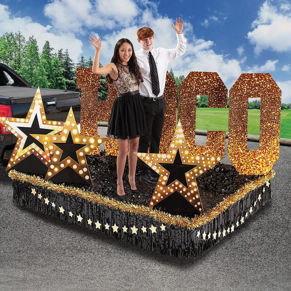 imageGold Homecoming Parade Float Decorating Kit 17 Piece