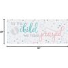 For This Child We Have Prayed Banner, Baby Shower, Party Decor, 1 Piece