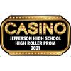 Personalized High Roller Casino Arch Sign – Party Decor – 1 Piece