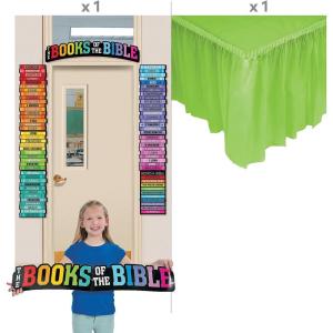 Books of the Bible Trunk-or-Treat Decorating Kit – 2 Pc