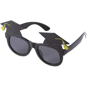 Fun Express – Mortarboard Sunglasses for Graduation – Apparel Accessories – Eyewear – Novelty Glasses – Graduation – 12 Pieces