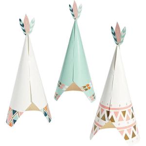 Fun Express – Tribal Baby Centerpiece (3pc) for Baby – Party Decor – General Decor – Centerpieces – Baby – 3 Pieces