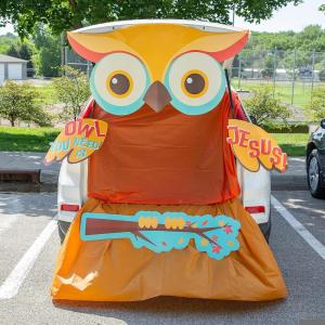 Fun Express Full Update PARTY SUPPLIES Deluxe Owl You Need Is Jesus Trunk-or-Treat Decorating Kit