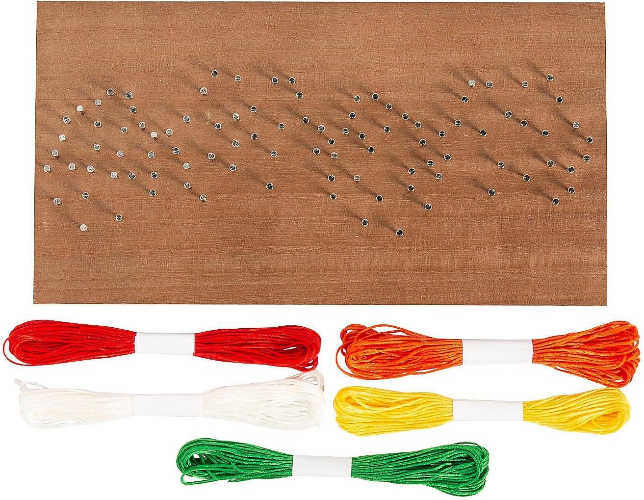 imageFun Express Fall Leaves String Art Craft Makes 1