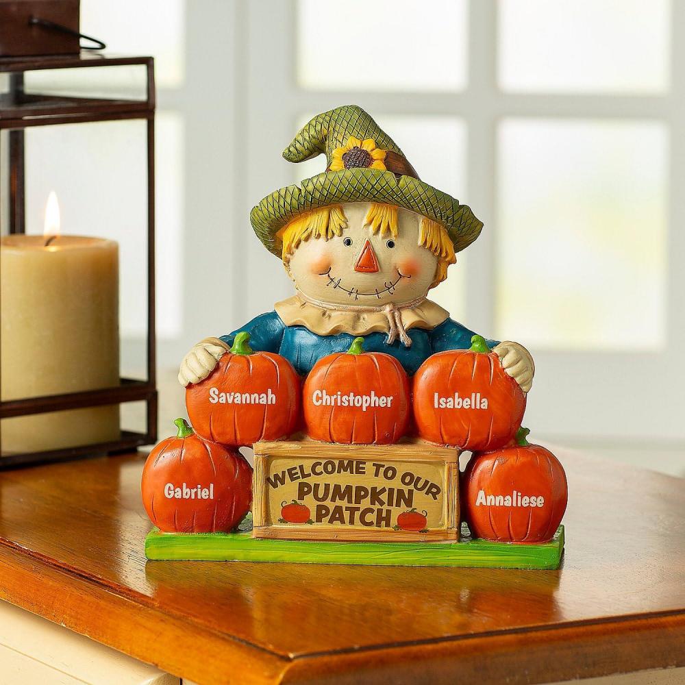 imageFun Express Personalized Welcome to Our Pumpkin Patch Fall Tabletop Decoration