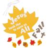 Fun Express Religious Jesus Took The Fall Ornament Craft Kit – Makes 12