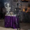 Life Size Black Skelton for Halloween – 5 Feet Tall and Posable – Scary Home Decor