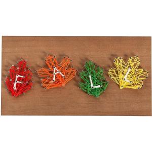 Fun Express Fall Leaves String Art Craft – Makes 1