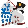 Snowman Christmas Ornament Craft Kits – Makes 12 – Christmas Holiday Crafts for Kids