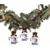 Snowman Christmas Ornament Craft Kits – Makes 12 – Christmas Holiday Crafts for Kids