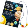 Fun Express Solar System Beaded Necklace Craft Kit – Makes 12