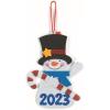 Snowman Christmas Ornament Craft Kits – Makes 12 – Christmas Holiday Crafts for Kids