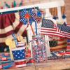 Fun Express Bulk Patriotic Pinwheels – Toys – 144 Pieces