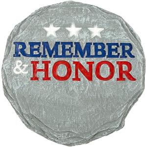 Patriotic Memorial Garden Stone