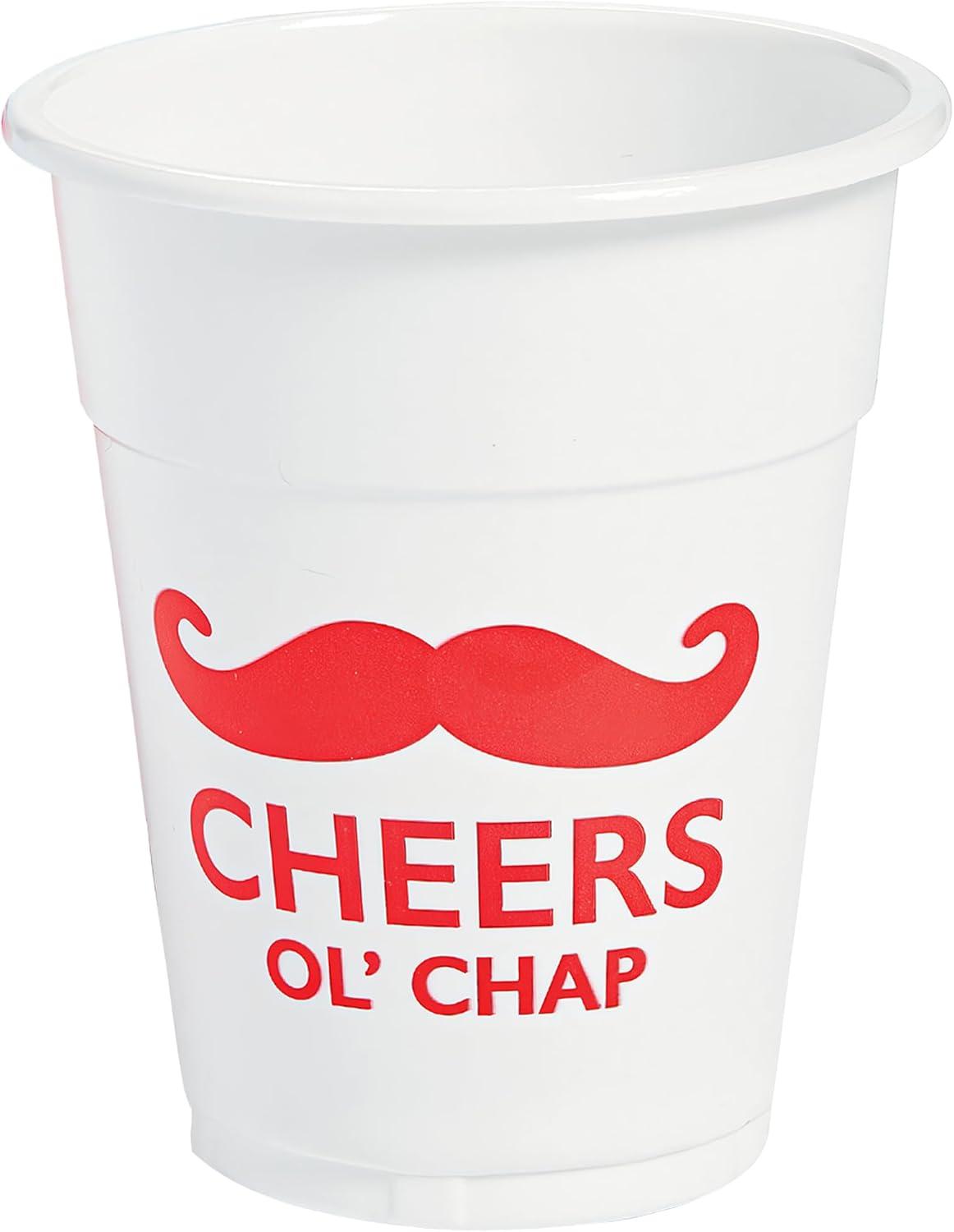 imageFun Express British Party Cups 25 of 16 oz cups for Party British Party Decor and Supplies