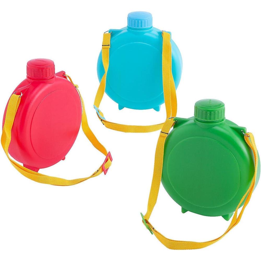 imageFun Express Water CANTEENS  Party Supplies  VBS Vacation Bible School SuppliesDecor  12 Pieces