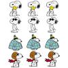 7″ x 8″ Peanuts Party Snoopy & Woodstock Cutouts – 12 Pc.
