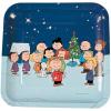 Fun Express 9″ Peanuts Friends Christmas Party Paper Dinner Plates – 8 Count
