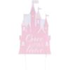 Fun Express Princess Castle Yard Sign – Baby Shower or Birthday Party Yard Signs – Halloween Baby Shower Wedding – Lawn Decorations for Princess Party Decorations – Pink