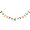 Noah’s Ark Baby Shower Pennant Banner – 9 ft. (1 Pc.) – Premium Paper Party Decor – Unique & Adorable Design – Perfect Baby Shower Celebration
