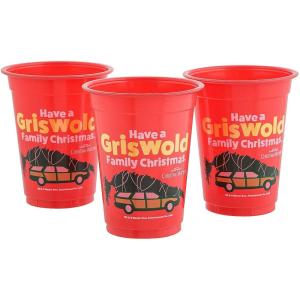 4 1/4″ 16 oz. Bulk 50 Count National Lampoon’s Christmas Vacation Plastic Cups