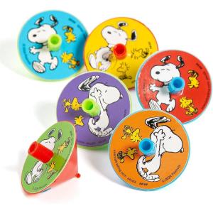 Bulk 144 Pc. Mini Peanuts Snoopy Spin Tops