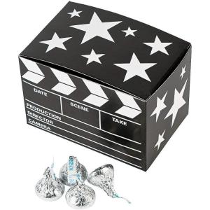 Fun Express Clapboard Favor and Treat Boxes – Set of 12 Movie Night and Hollywood Party Supplies